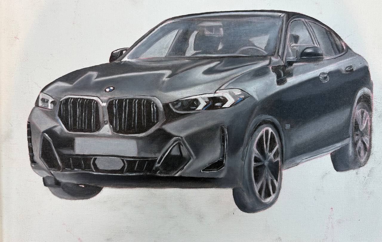 آموزش نقاشی سیاه قلم هانیه شکاری